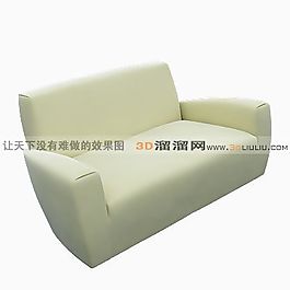 3D雙人沙發(fā)模型