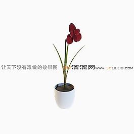 3D盆景模型