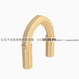 3D園林小品模型