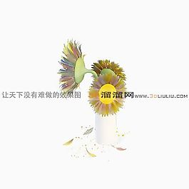 3D花瓶模型