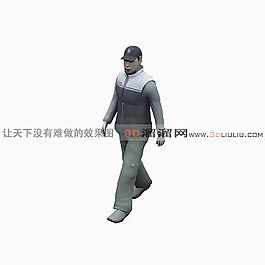 3D男人模型