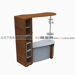 3D酒柜模型