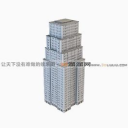 3D辦公樓模型