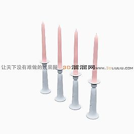3D蠟燭模型