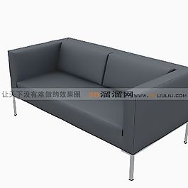 3D雙人沙發(fā)模型