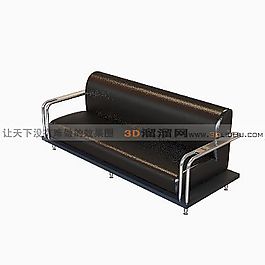 3D多人沙發(fā)模型