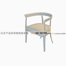 3D休閑椅模型