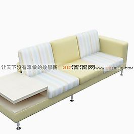 3D三人沙發(fā)模型