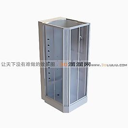 3D淋浴房模型