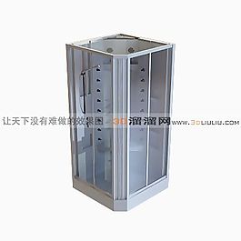 3D淋浴房模型