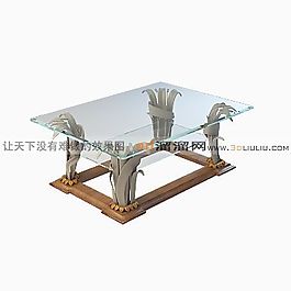 3D茶幾模型