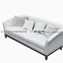 3D三人沙發(fā)模型