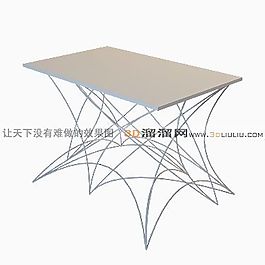 3D桌子模型