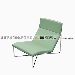 3D休閑椅模型