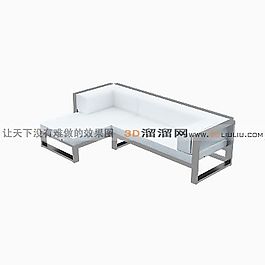 3D多人沙發(fā)模型