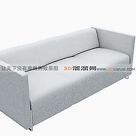 3D三人沙發(fā)模型