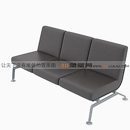 3D單人沙發(fā)模型