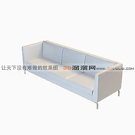 3D三人沙發(fā)模型