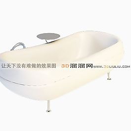 3D浴缸模型