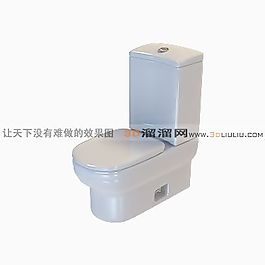 3D坐便器模型
