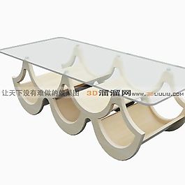3D茶幾模型