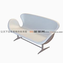 3D休閑椅模型