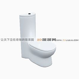 3D坐便器模型