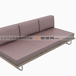 3D三人沙發(fā)模型