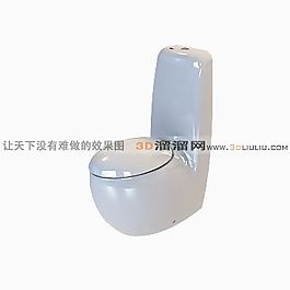 3D坐便器模型