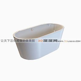 3D浴缸模型