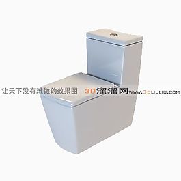3D坐便器模型