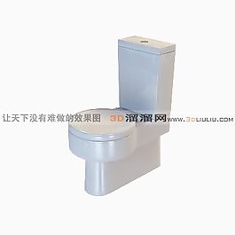3D坐便器模型