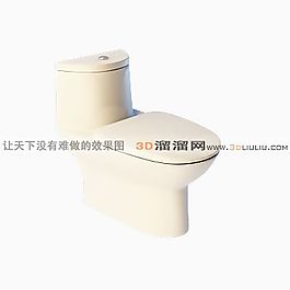 3D坐便器模型