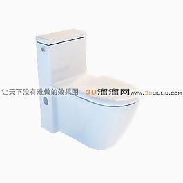 3D坐便器模型