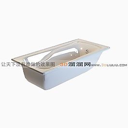 3D浴缸模型