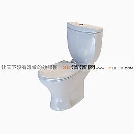 3D坐便器模型
