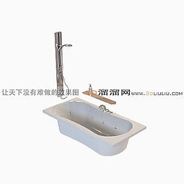 3D衛(wèi)浴組合模型