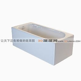 3D浴缸模型