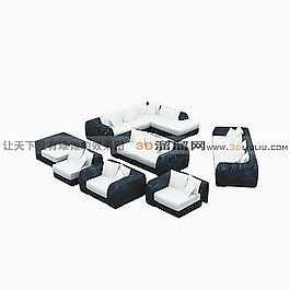 3D沙發(fā)模型