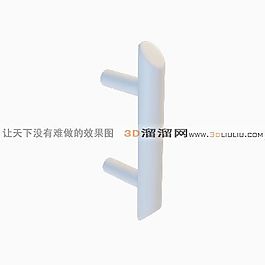 3D門(mén)拉手模型