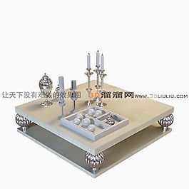 3D茶几模型
