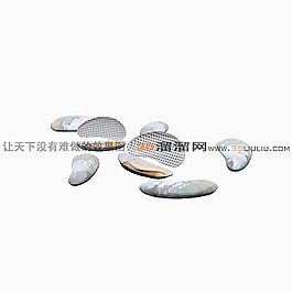 3D橘子模型