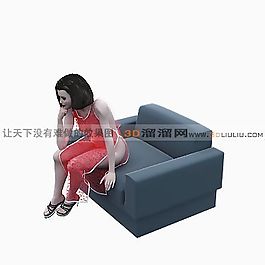 3D女人模型