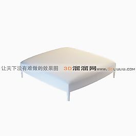 3D沙发凳模型