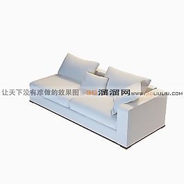 3D雙人沙發(fā)模型