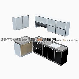 3D廚柜模型