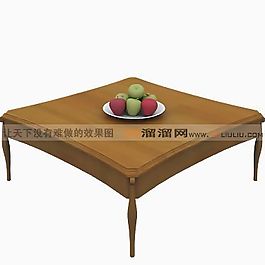 3D茶几模型