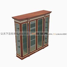 3D陈设柜模型