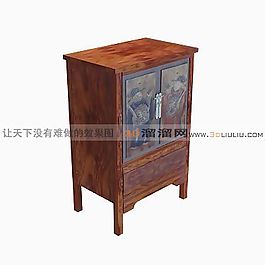 3D邊柜模型