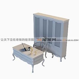 3D陳設(shè)柜模型